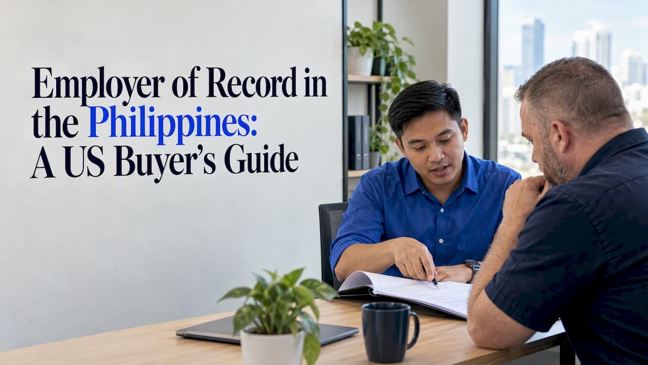 Employer of Record in the Philippines: A US Buyer's Guide